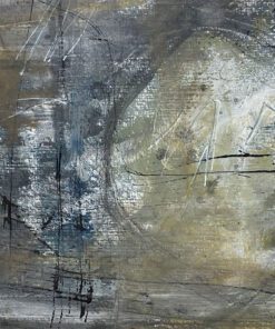 Multi media abstract art for sale by Yasemin Adam