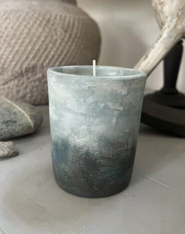 Abstract Landscape Candle